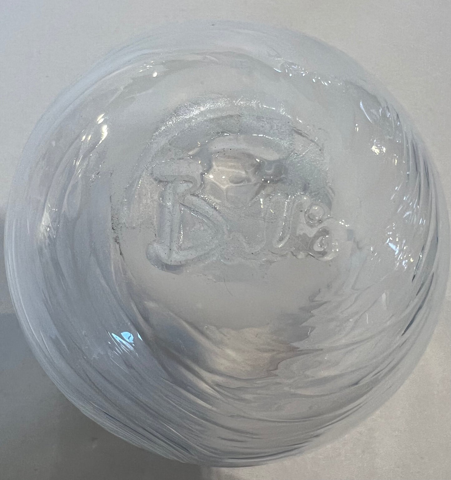 Stemless Wine Glass Moonstone by Cory Ballis