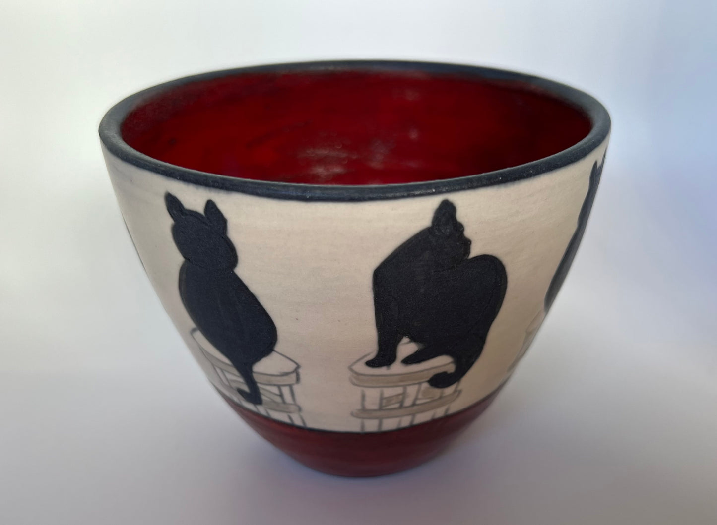 Cats on Latte Cup Jaffee