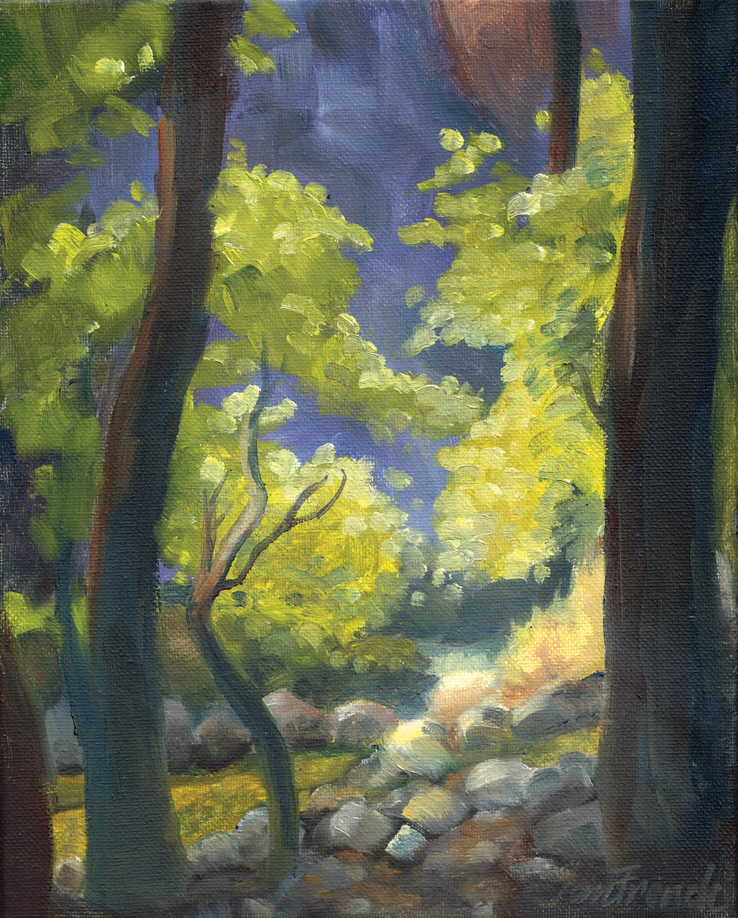 Limekiln Backlit 8x10 by Jan French