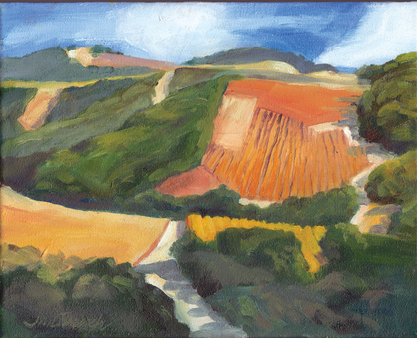 Riding Trails 8x10 by Jan French