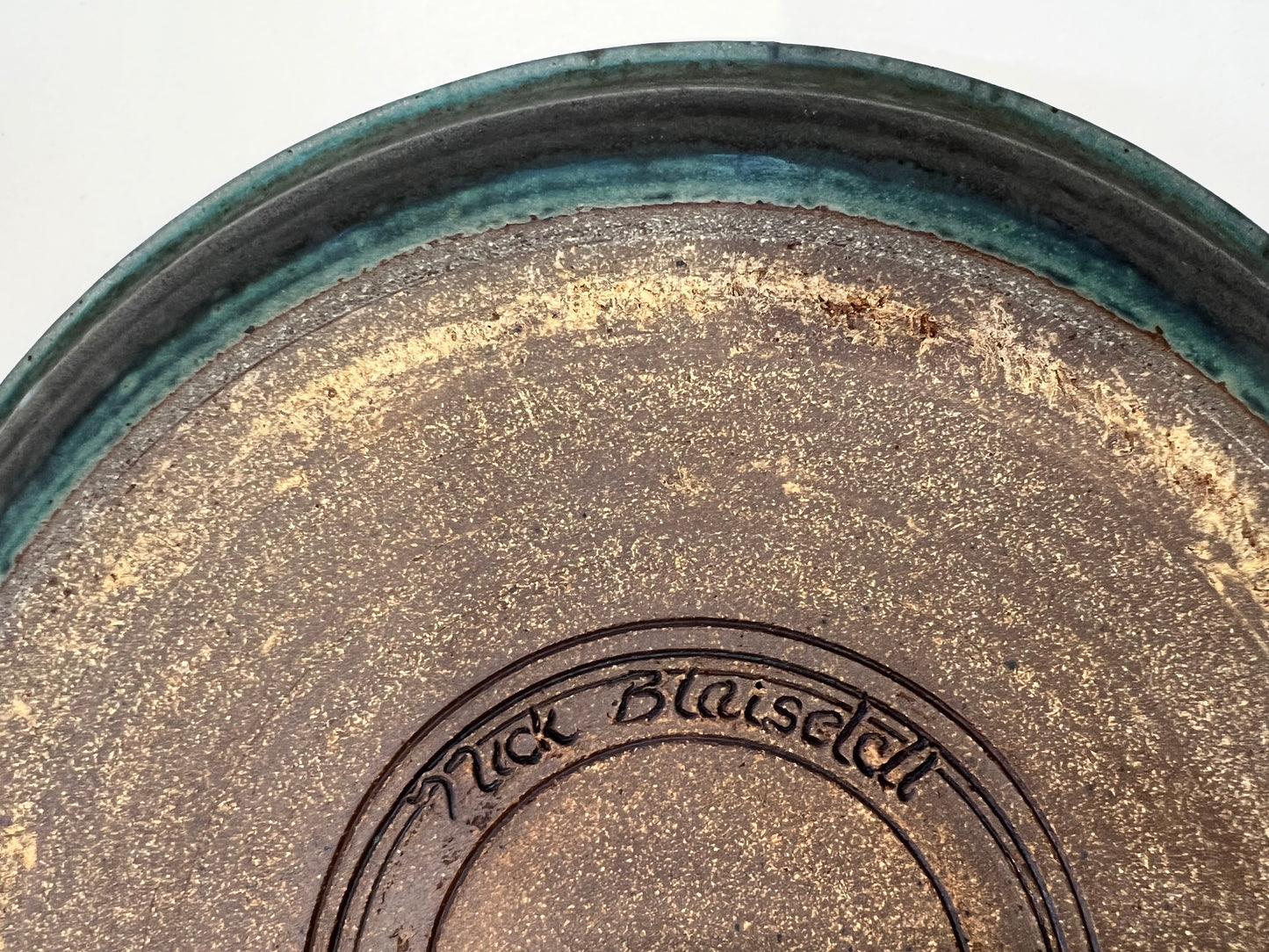 Blaisdell 12.5" green bowl