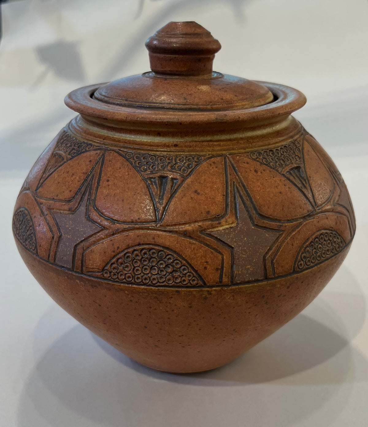 Blaisdell covered jar