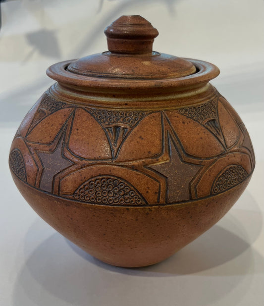 Blaisdell covered jar