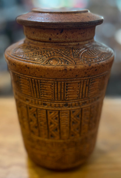 Blaisdell Lidded Jar 8"