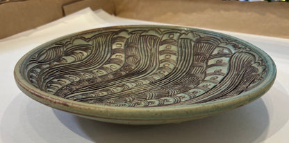 Blaisdell 11" green Plate
